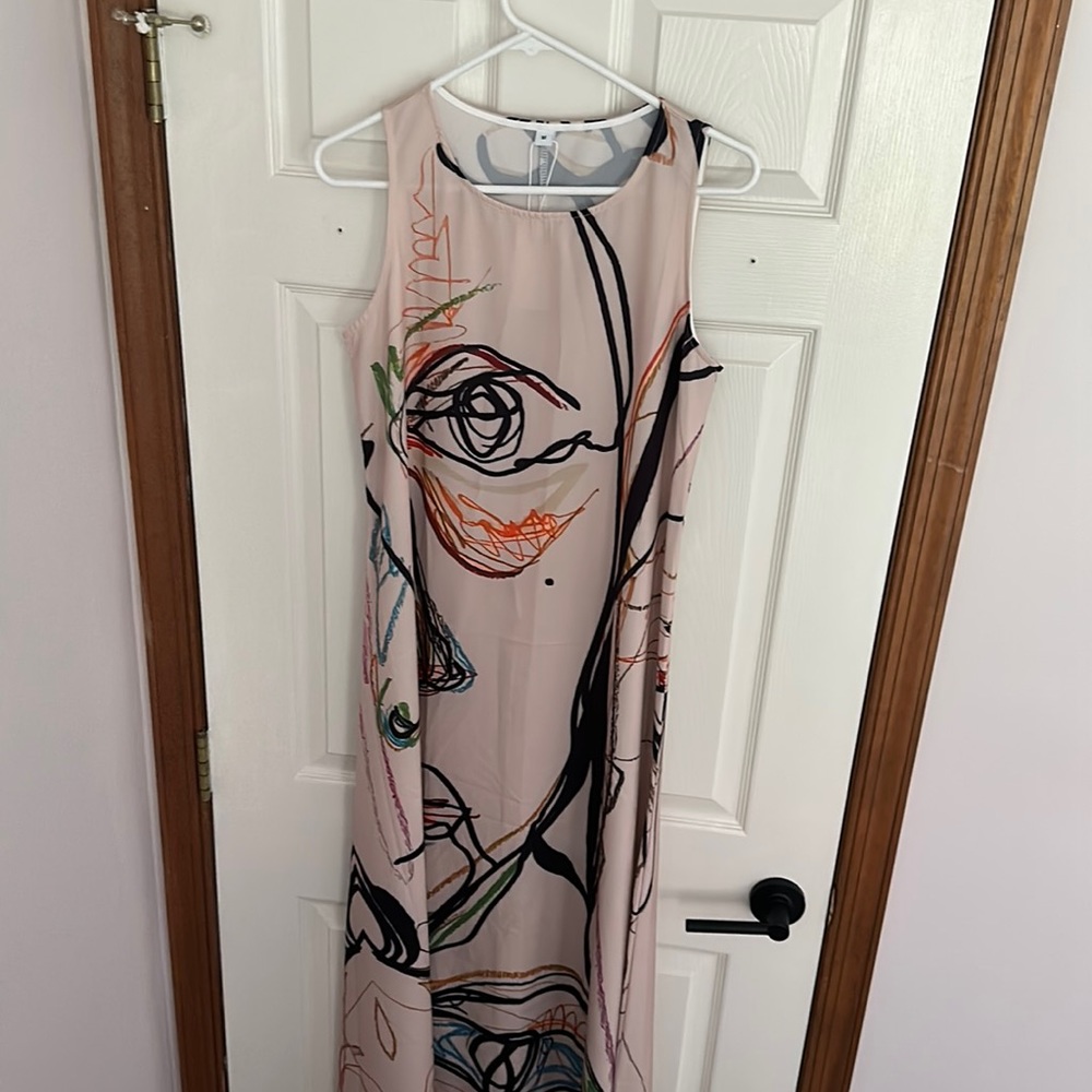 Full length summer or spring dress NWT